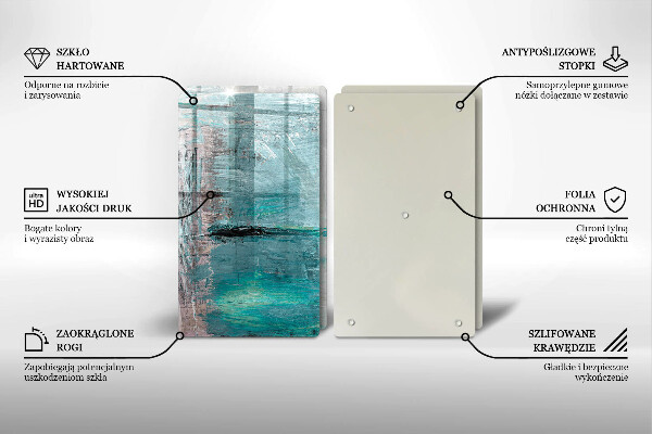 Tocător de bucătărie Vopsea fundal de abstractie