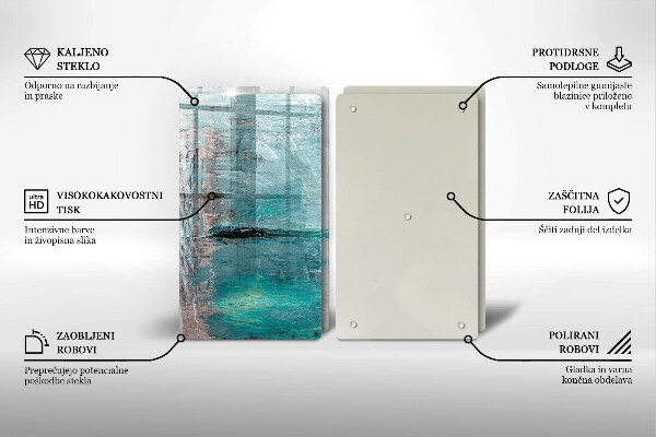 Tocător de bucătărie Vopsea fundal de abstractie