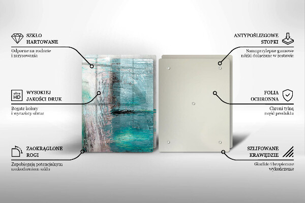 Tocător de bucătărie Vopsea fundal de abstractie