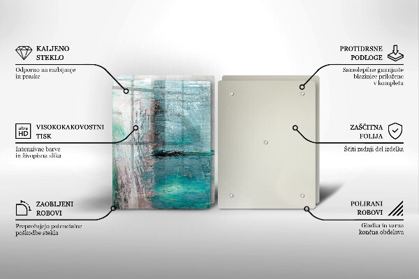 Tocător de bucătărie Vopsea fundal de abstractie
