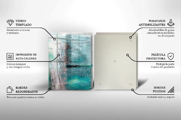 Tocător de bucătărie Vopsea fundal de abstractie