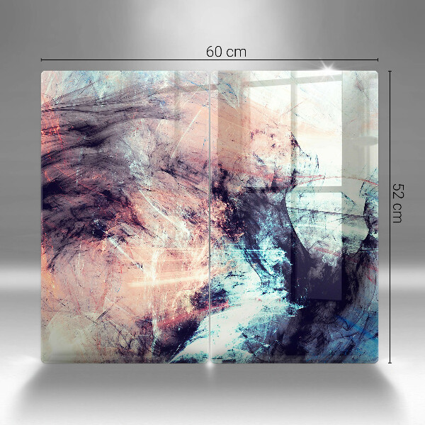 Tocător de bucătărie Abstracție pictată