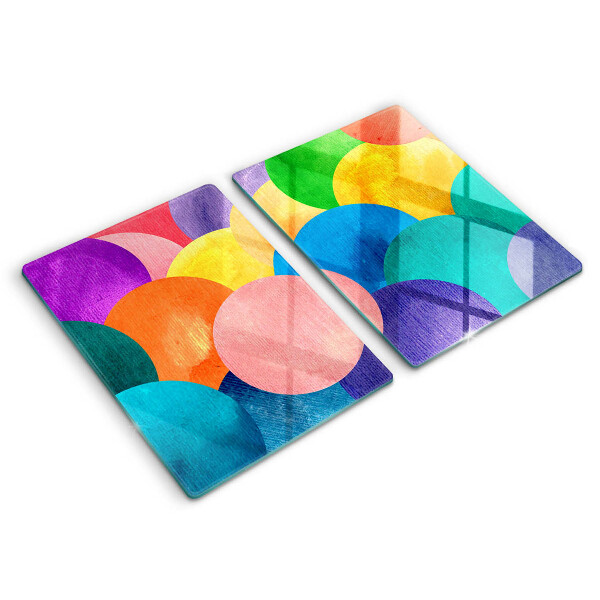 Tocător de bucătărie Cercuri colorate