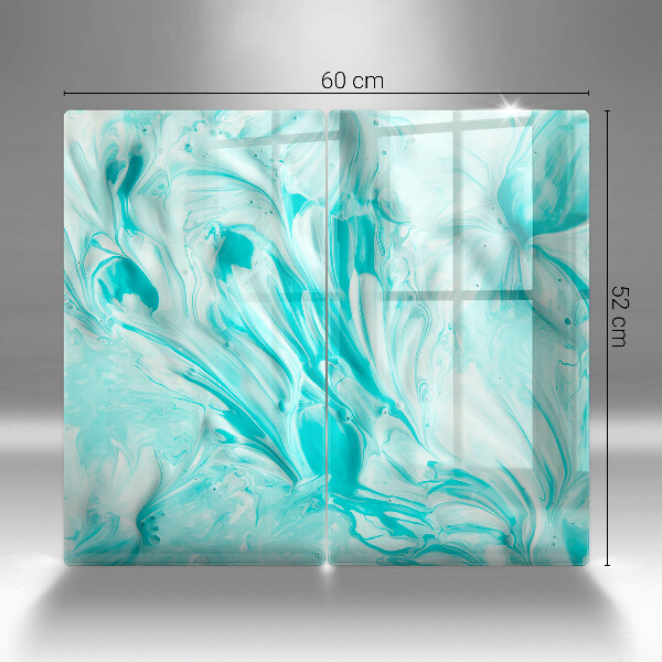 Tocător de bucătărie Vopsele de abstractie