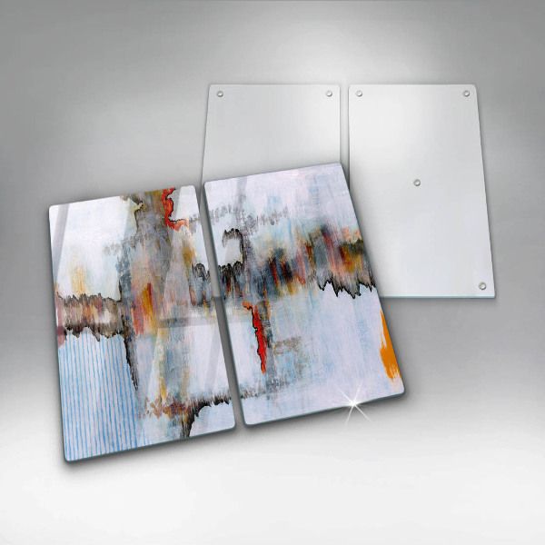 Tocător de bucătărie Vopsele de abstractie