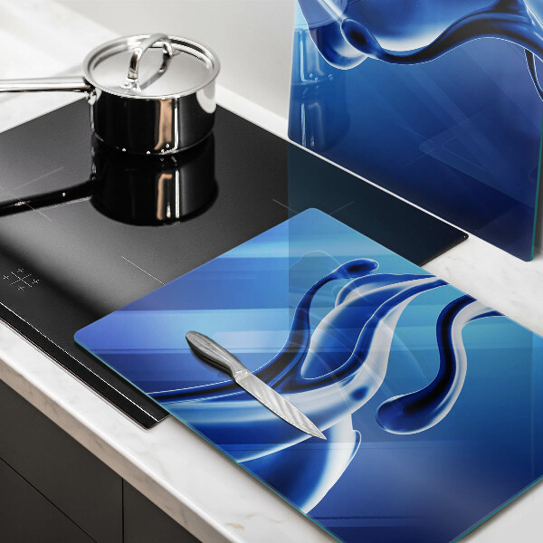 Tocător sticlă Abstracția fluidelor