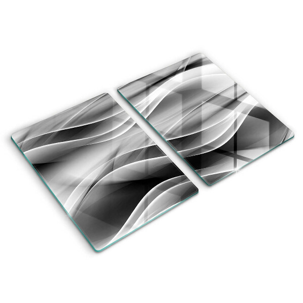Tocător de bucătărie Linii abstracte de fum