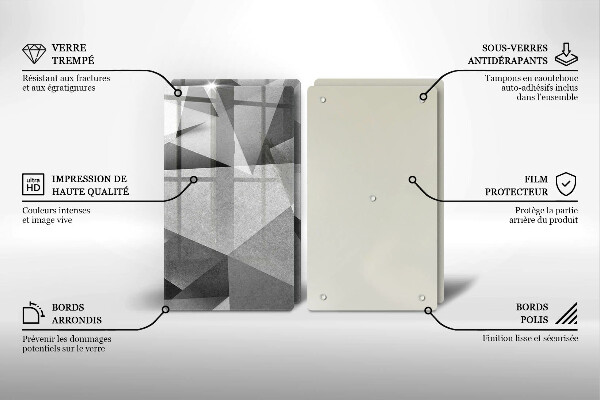 Tocător de bucătărie Abstracție ascuțită concretă