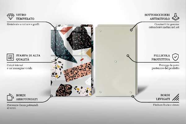 Tocător sticlă Gresie