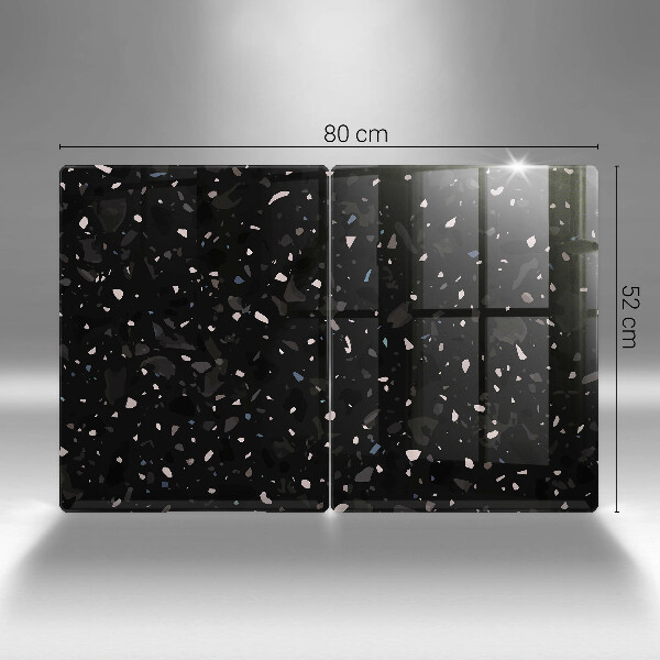 Tocător sticlă Gresie închisă la culoare