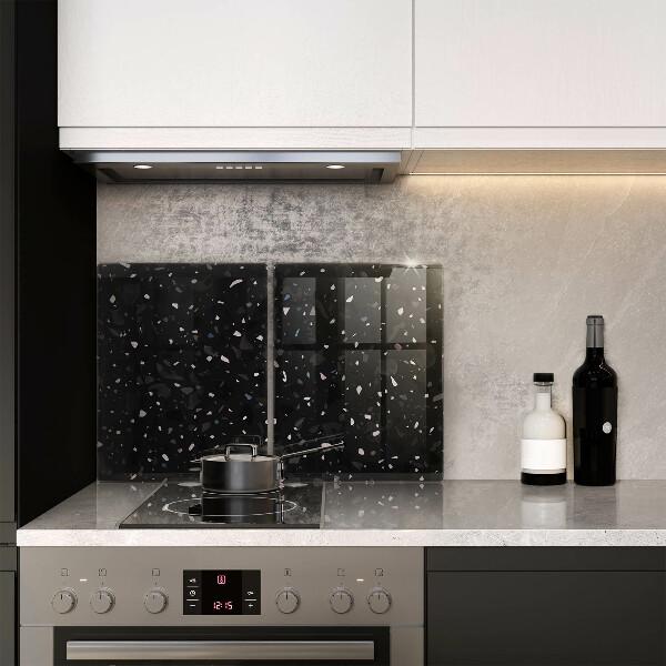 Tocător sticlă Gresie închisă la culoare