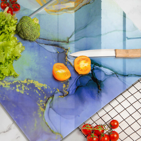 Tocător sticlă Piatră de aur crăpată