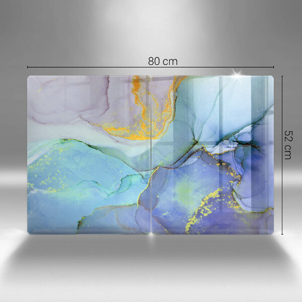 Tocător sticlă Piatră de aur crăpată