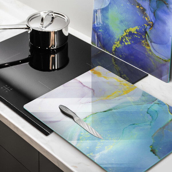 Tocător sticlă Piatră de aur crăpată