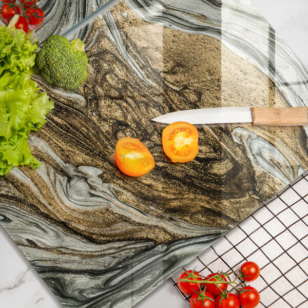 Tocător sticlă Abstracție bogată