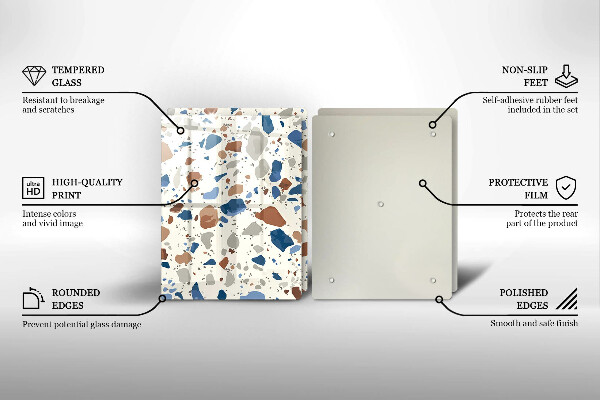 Tocător sticlă Gresie decorativa