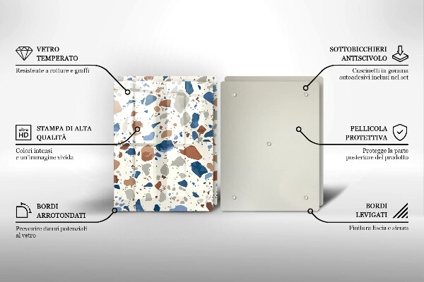 Tocător sticlă Gresie decorativa