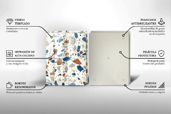 Tocător sticlă Gresie decorativa