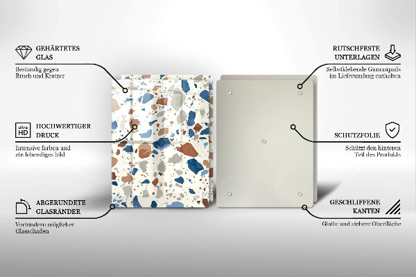 Tocător sticlă Gresie decorativa