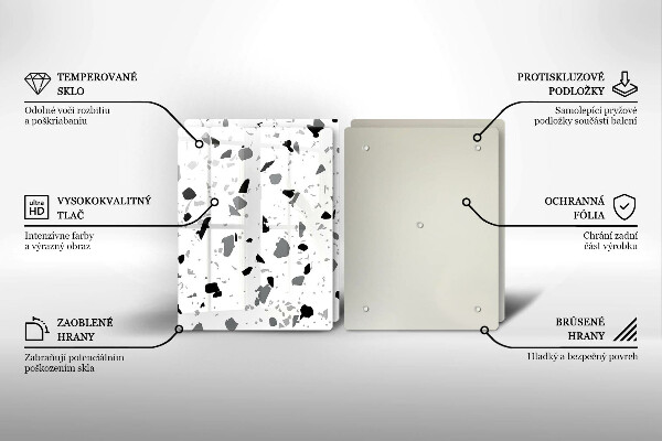 Tocător sticlă Gresie decorativa