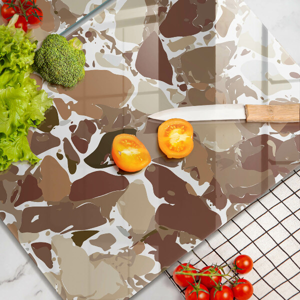 Tocător sticlă Pete decorative de piatră