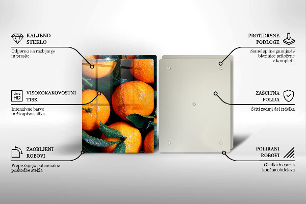 Tocător sticlă portocala