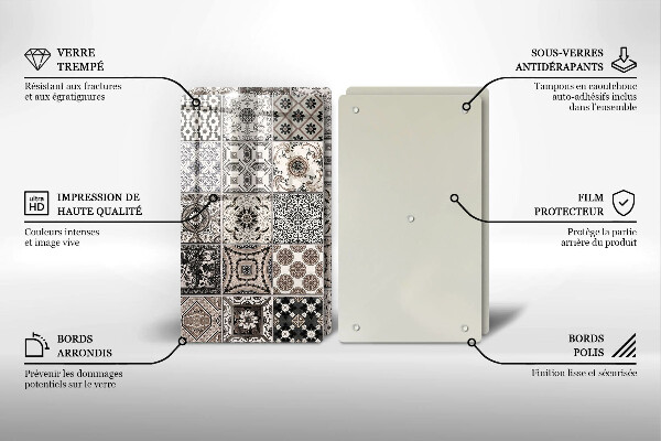 Tocător de bucătărie Placi decorative