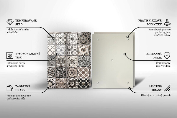 Tocător de bucătărie Placi decorative