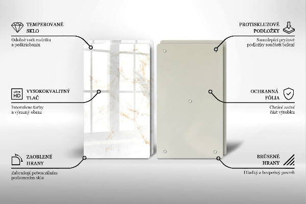 Tocător de bucătărie Piatra de marmura eleganta