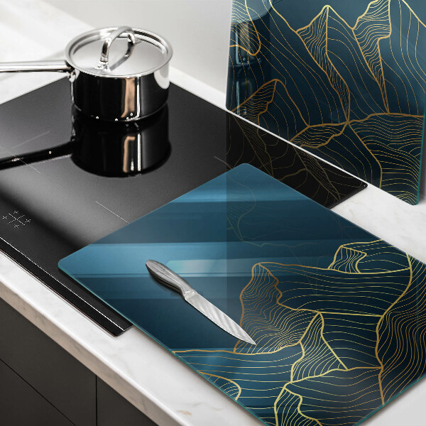 Tocător de bucătărie Munți abstracti