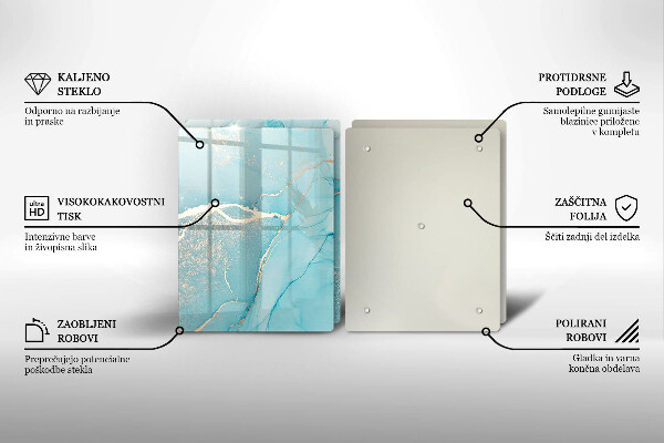 Tocător de bucătărie Abstracția pietrei