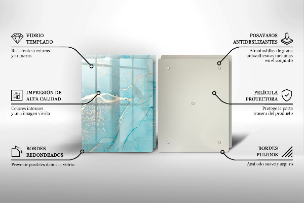 Tocător de bucătărie Abstracția pietrei