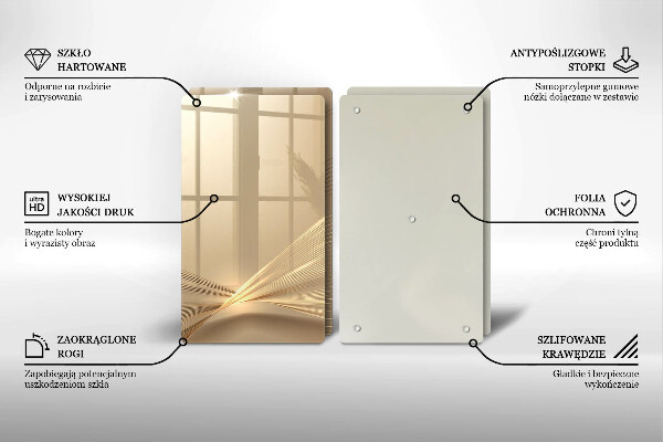 Tocător de bucătărie Abstracția modernă