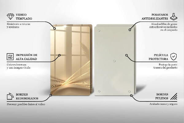 Tocător de bucătărie Abstracția modernă