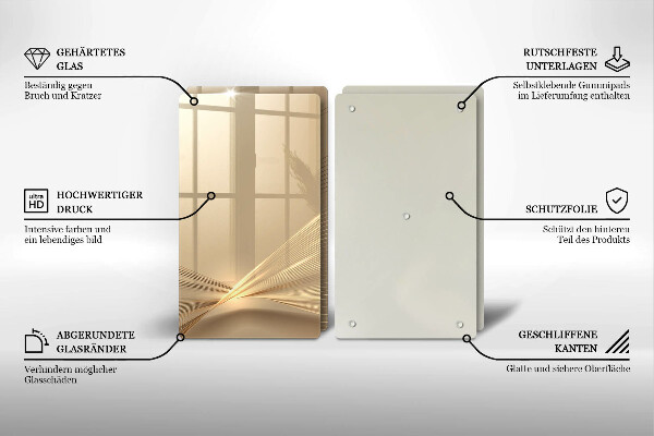 Tocător de bucătărie Abstracția modernă