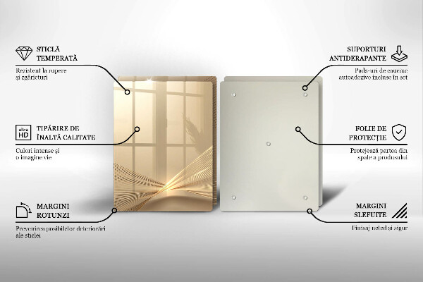 Tocător de bucătărie Abstracția modernă