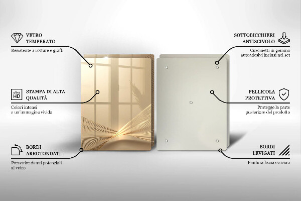 Tocător de bucătărie Abstracția modernă
