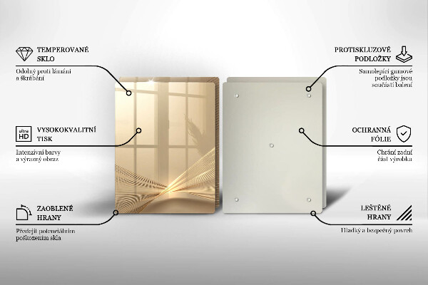 Tocător de bucătărie Abstracția modernă