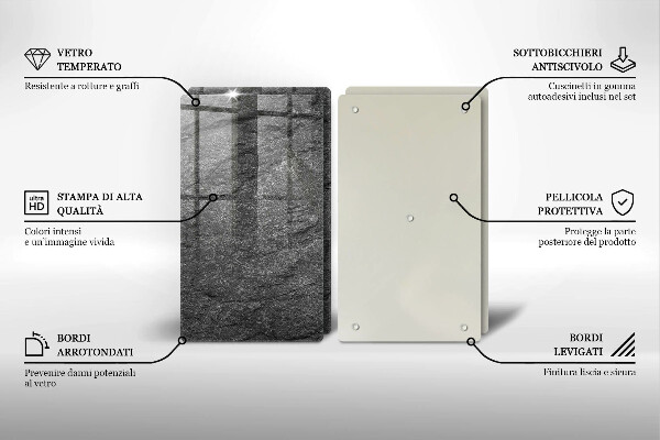 Tocător de bucătărie Textura de piatră