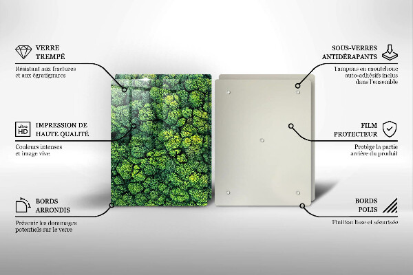 Tocător de bucătărie Plantă de muşchi din natură