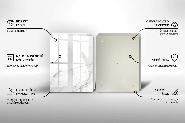 Tocător de bucătărie Fundal de piatră de marmură