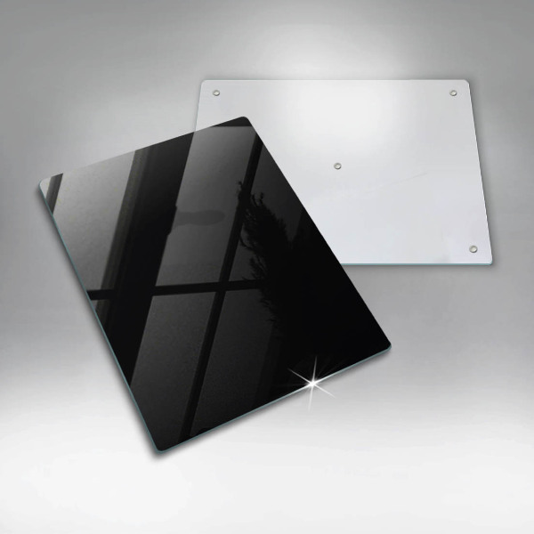 Tocător din sticlă Culoare neagra