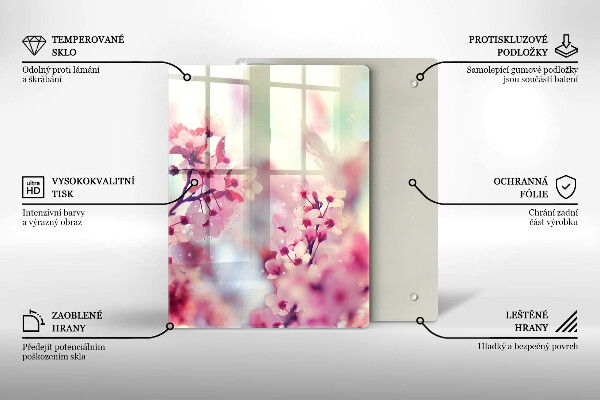 Tocător de bucătărie Scândură din lemn de culoare închisă