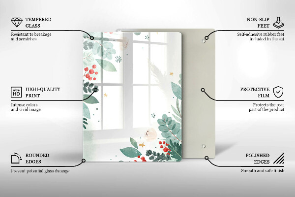 Tocător de bucătărie Forme abstracte