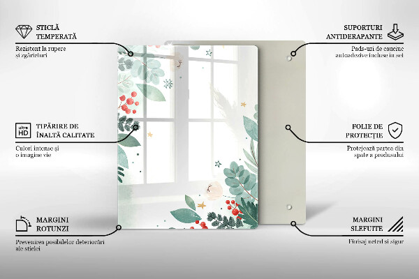 Tocător de bucătărie Forme abstracte