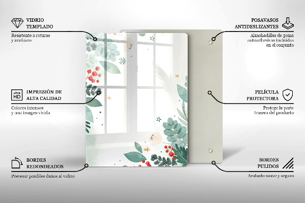 Tocător de bucătărie Forme abstracte