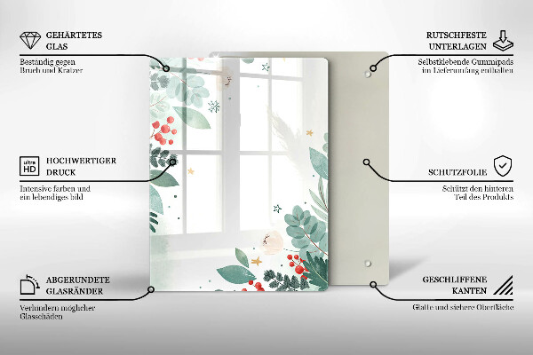 Tocător de bucătărie Forme abstracte