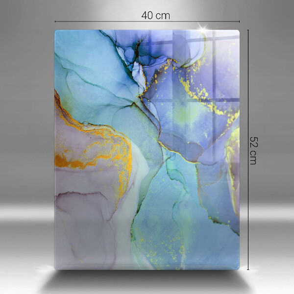 Tocător din sticlă Piatră de aur crăpată