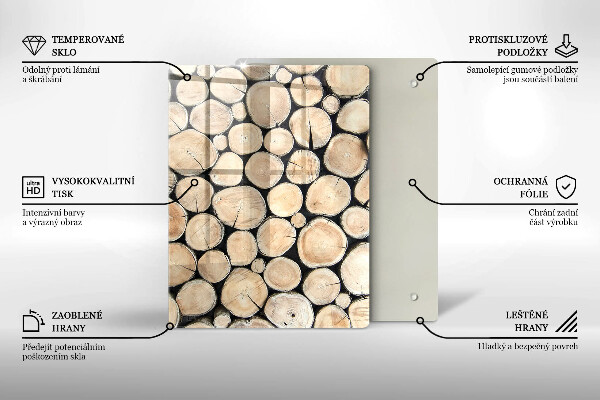 Tocător de bucătărie cioturi de copac din lemn