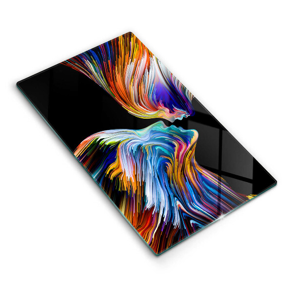 Tocător de bucătărie Sărut abstractie